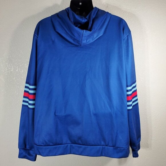 Martini Racing Blue Hoodie Jacket 2XL Blue Full Zip Jacket - Picture 2 of 6